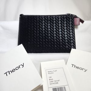 NWT Theory Small Flat Pouch Wallet – Laleh Haircalf